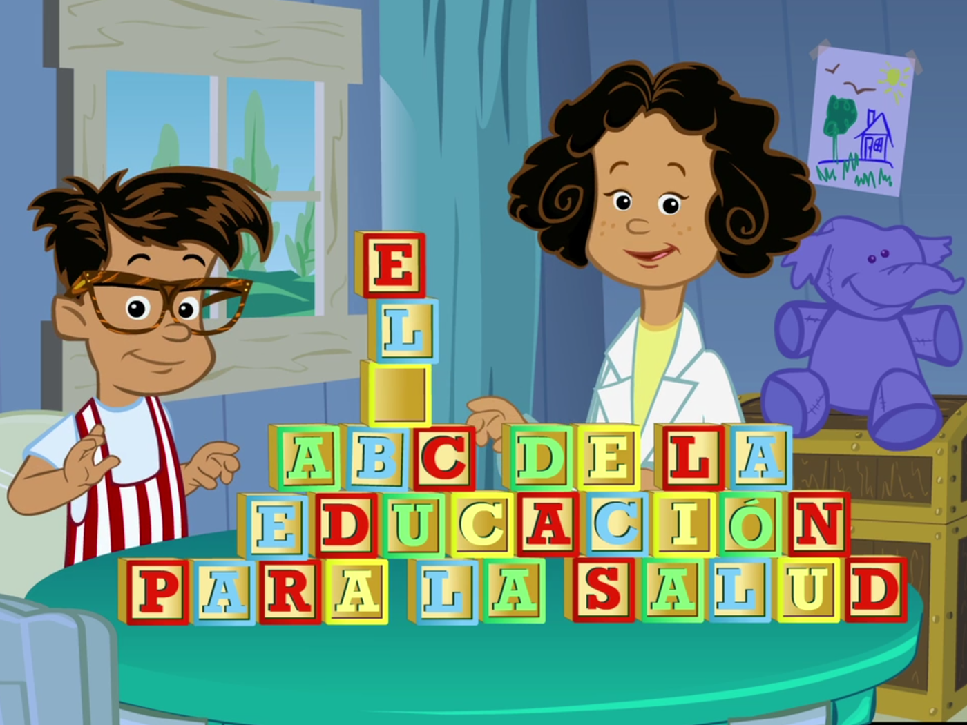Bilingual animated patient education video for hospitals